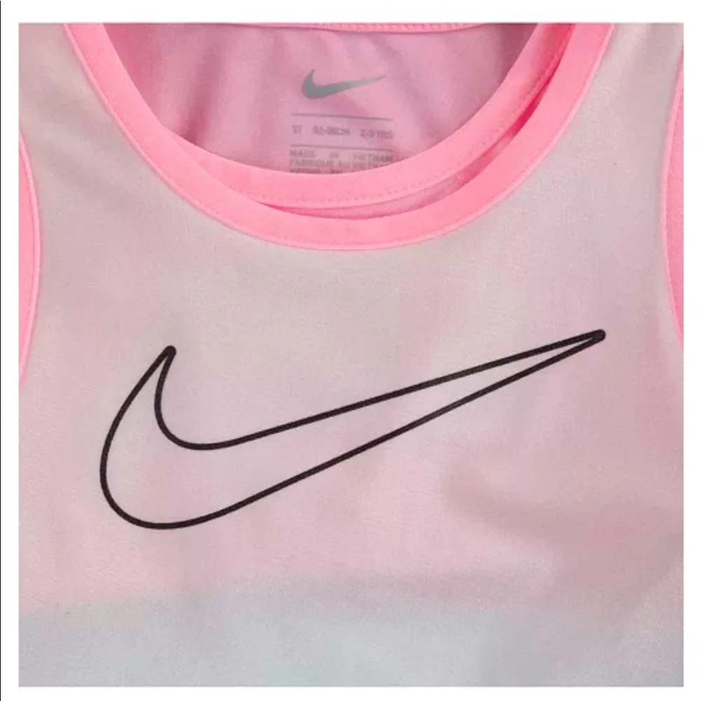 Nike Little Girls Layered Tank Top - Picture 2 of 3